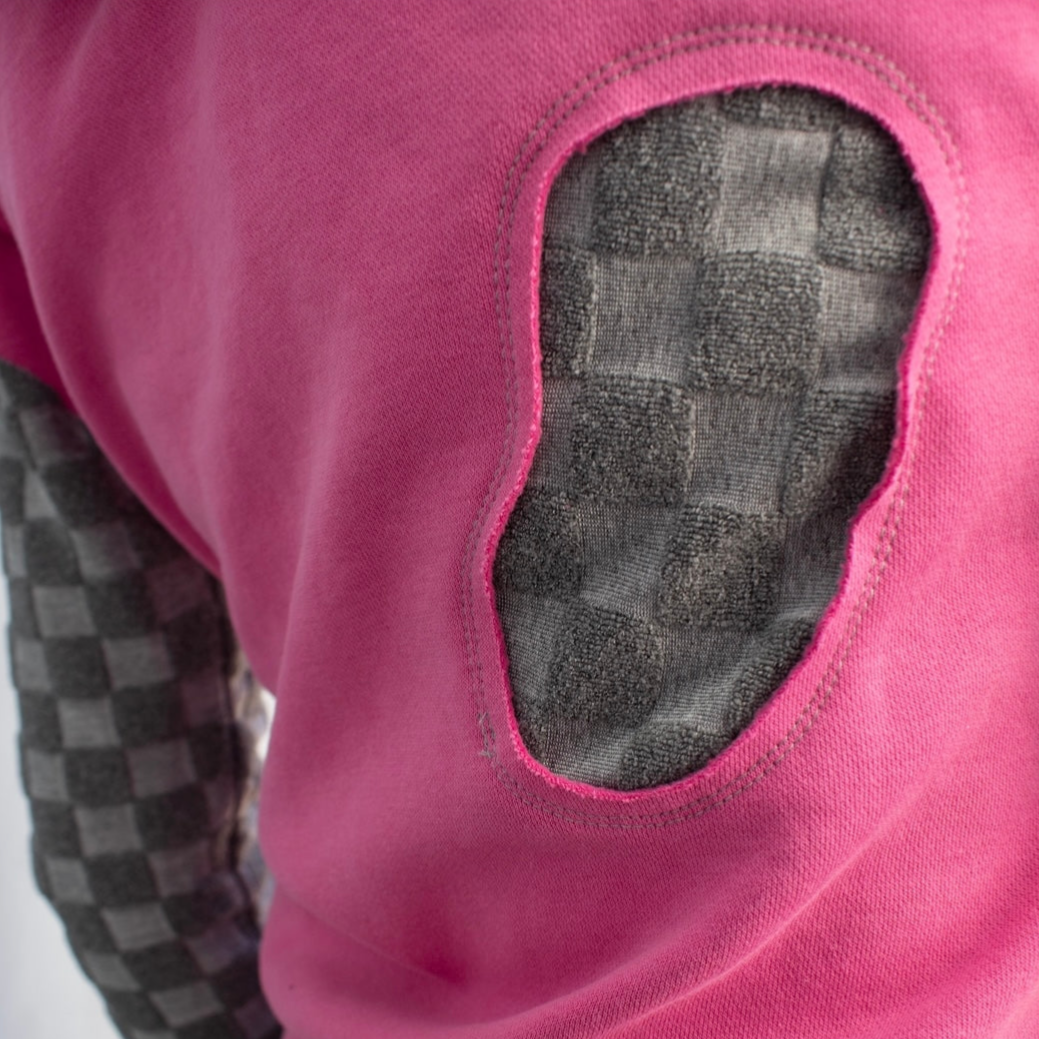 PINK CHECKERED JACKET