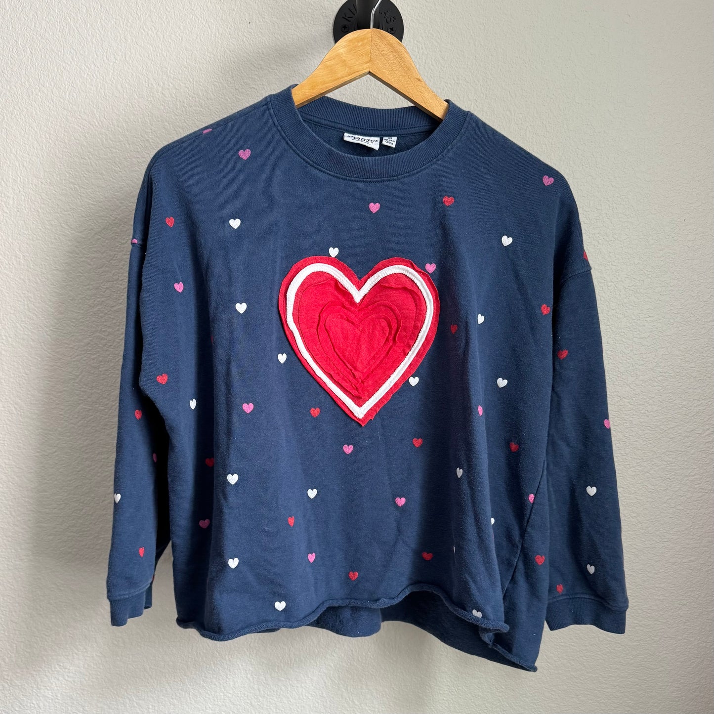 NAVY + RED HEARTS SET