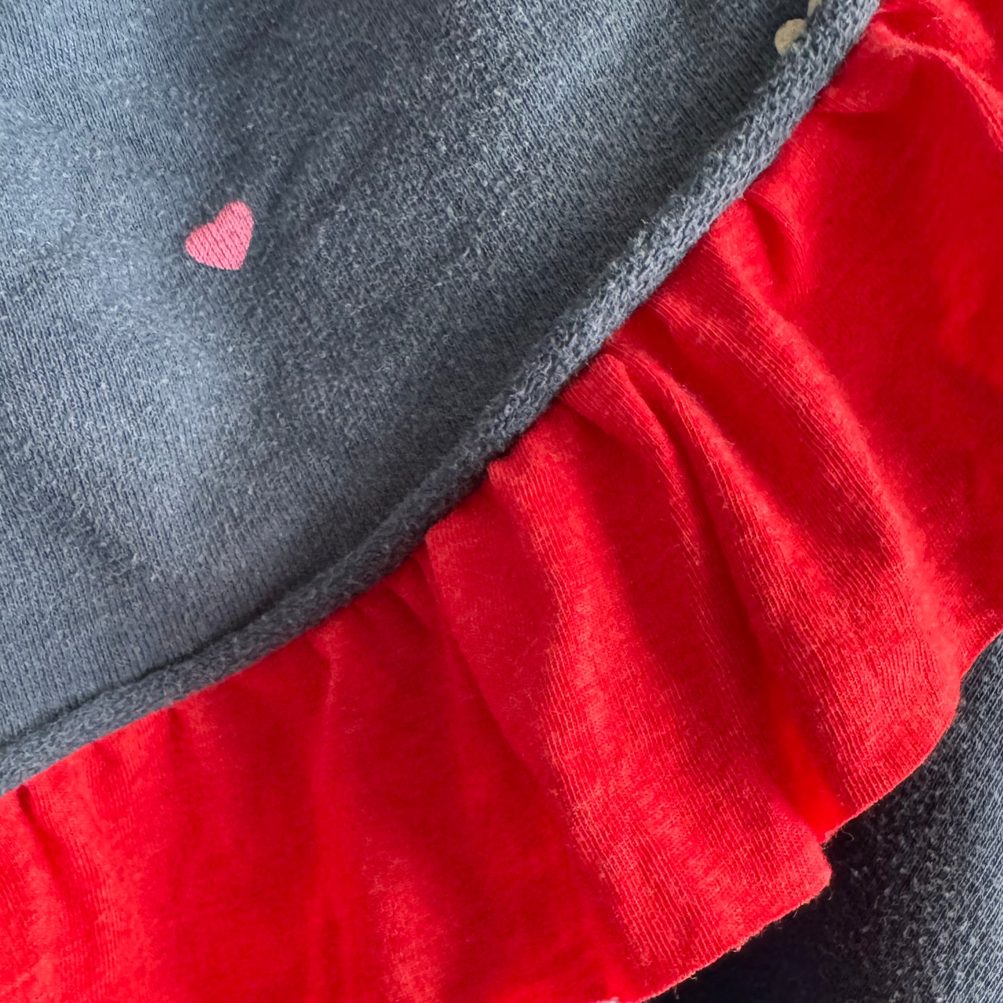 NAVY + RED HEARTS SET