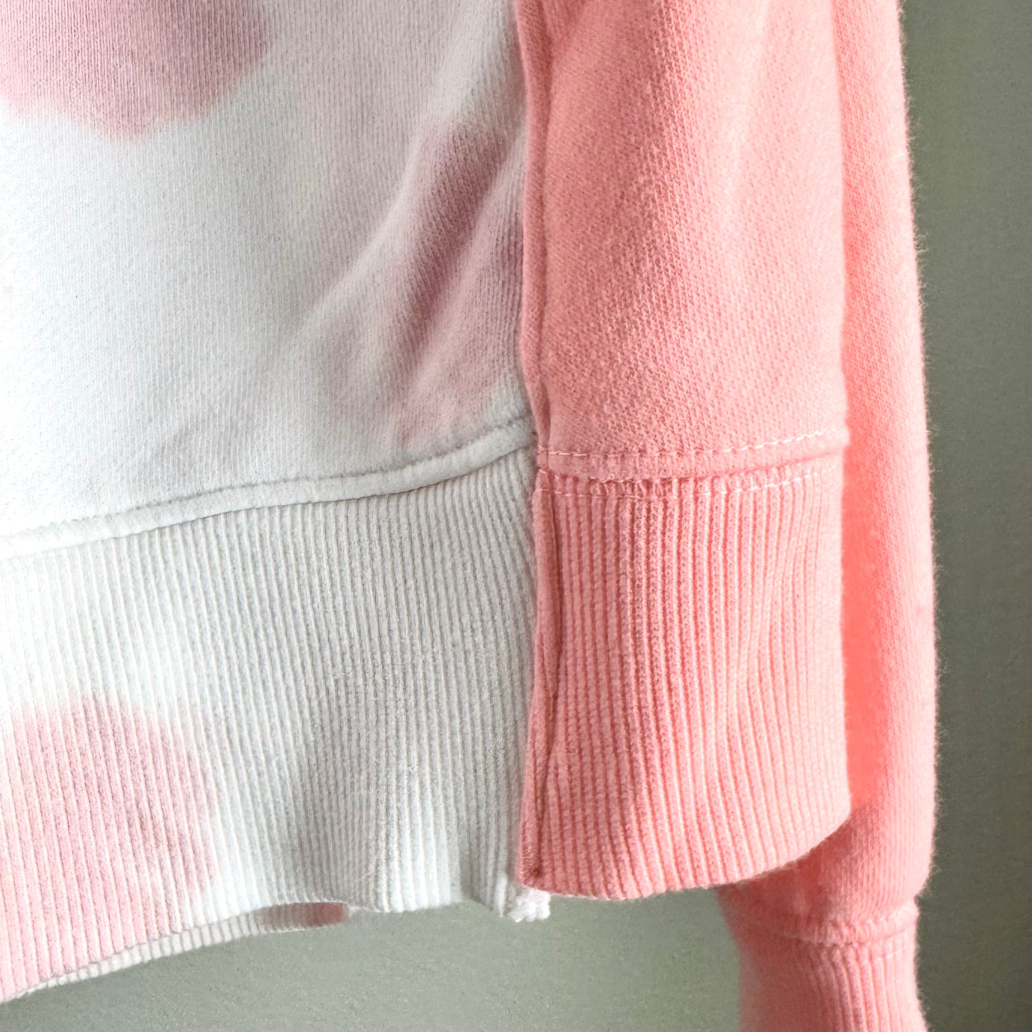 RASPBERRY TRIO TIE DYE CREW NECK