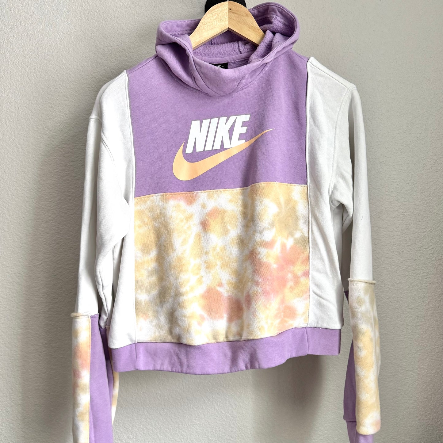 LAVENDER + PEACH NIKE HOODIE