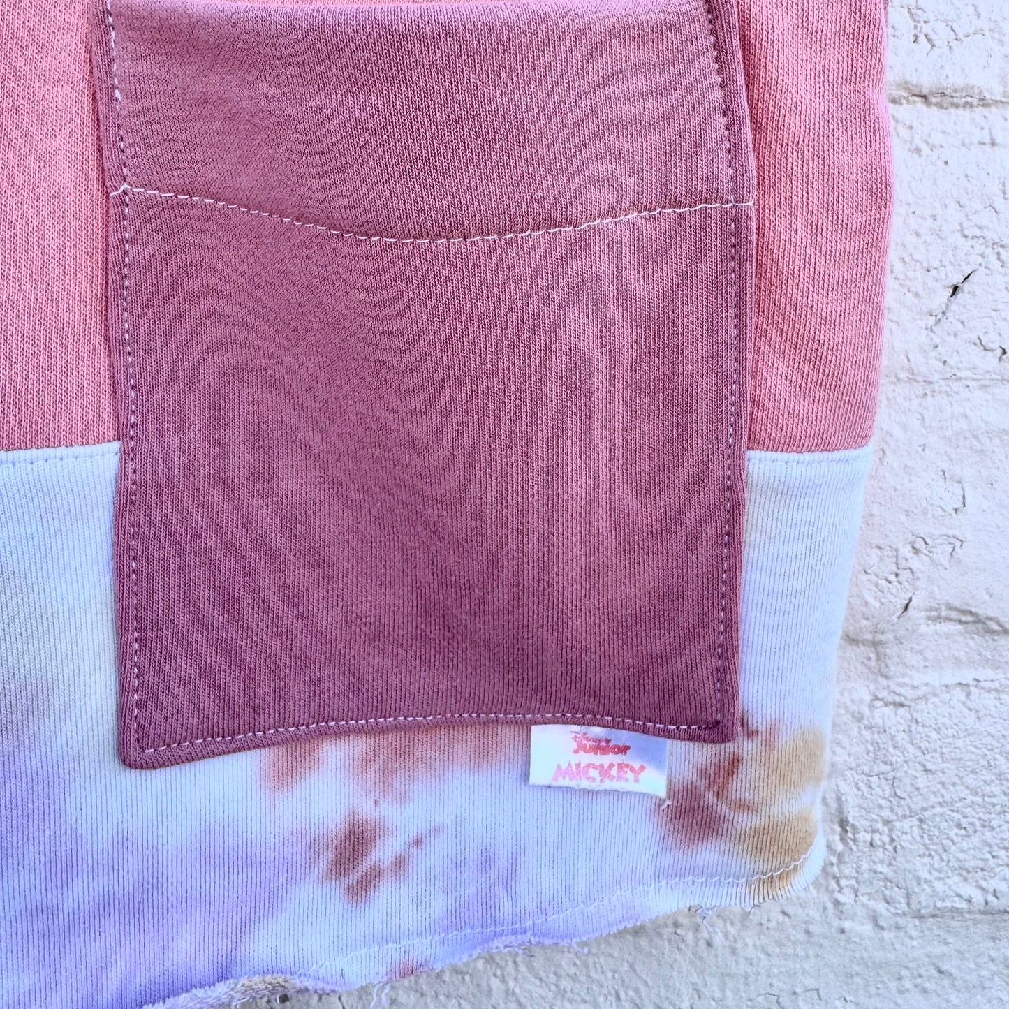PINK TIE DYE MICKEY + MINNIE VEST
