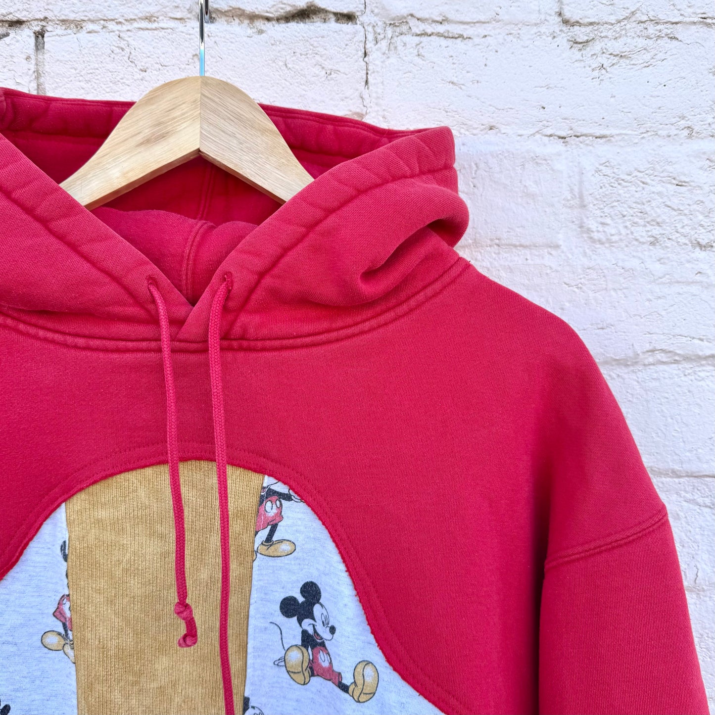 RED + GOLD MICKEY HOODIE