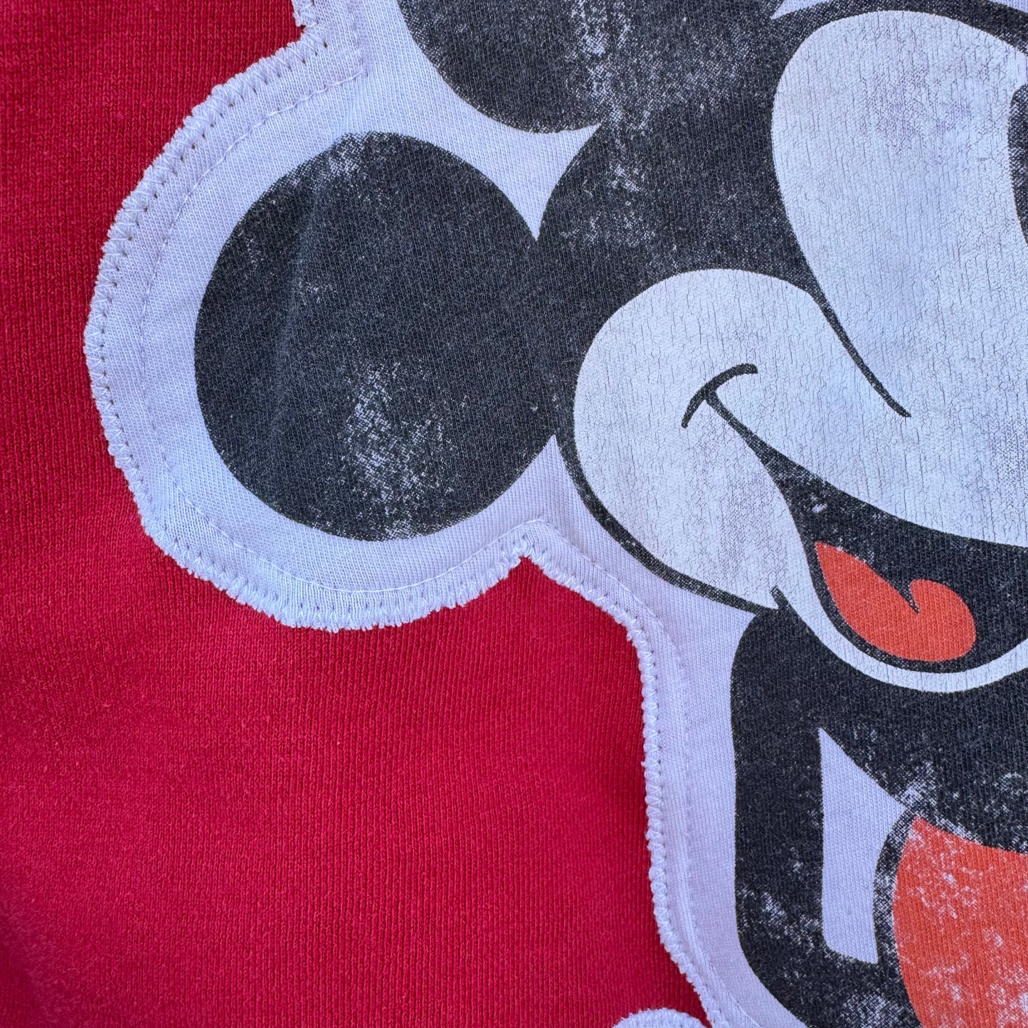RED + GOLD MICKEY HOODIE