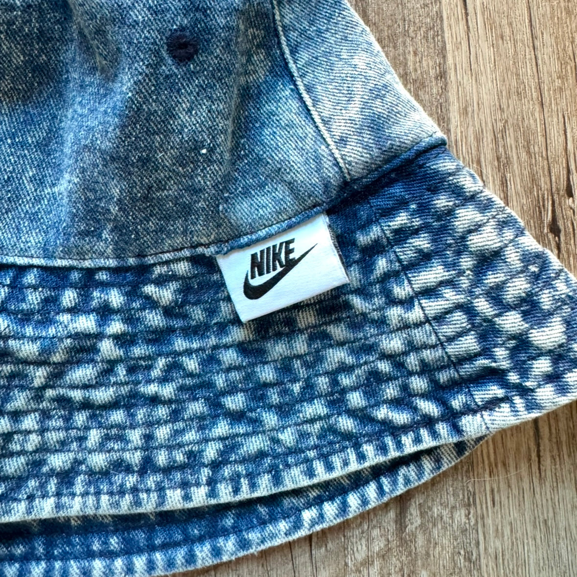 DENIM + NIKE BUCKET HAT