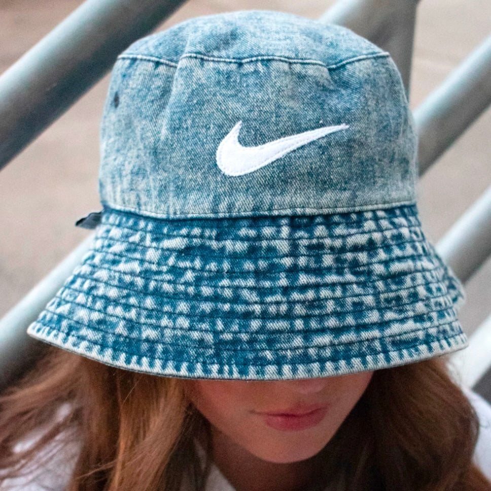 DENIM + NIKE BUCKET HAT