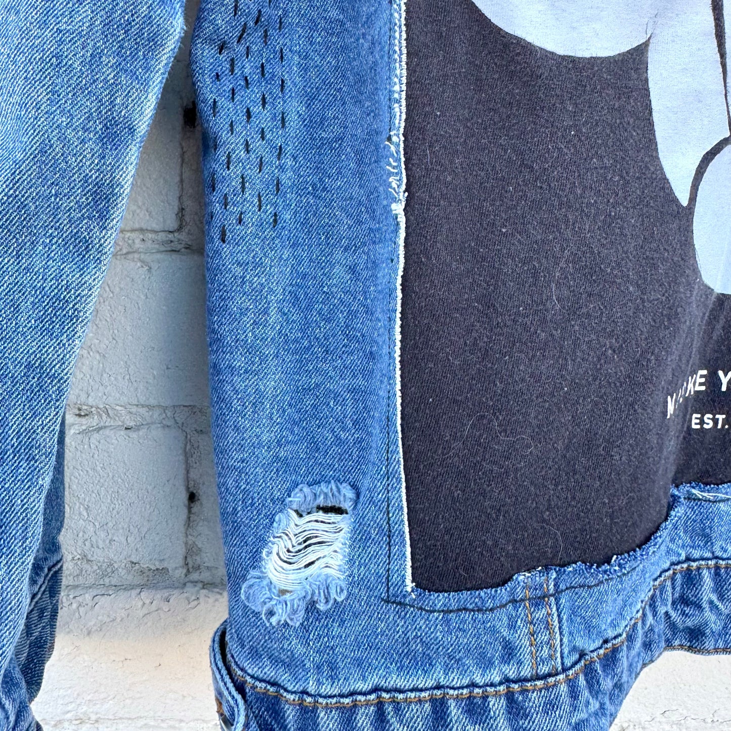 DENIM JACKET MICKEY X NEFF