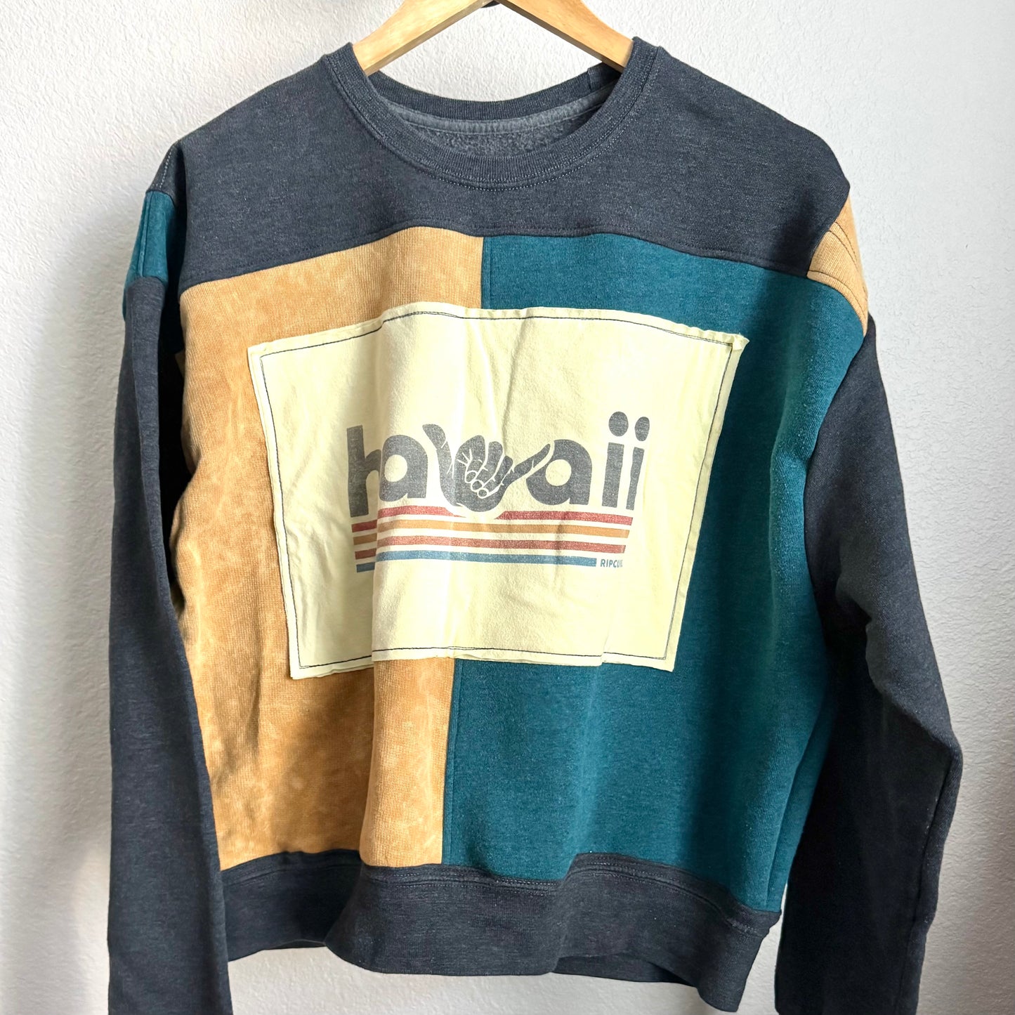 COLORBLOCK RIPCURL CREWNECK