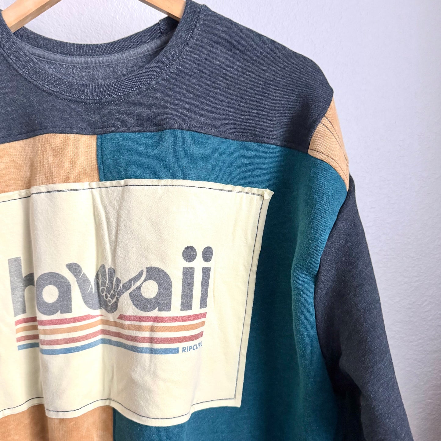 COLORBLOCK RIPCURL CREWNECK